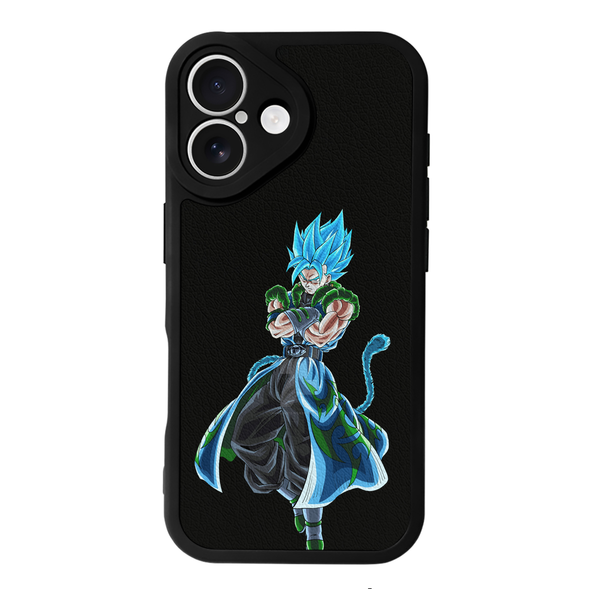 （画像用） ドラゴンボール ベジット DRAGON BALL Vegetto 【iPhone 16シリーズ対応】シリコンスマホケース（レザー調） 材質：シリコン